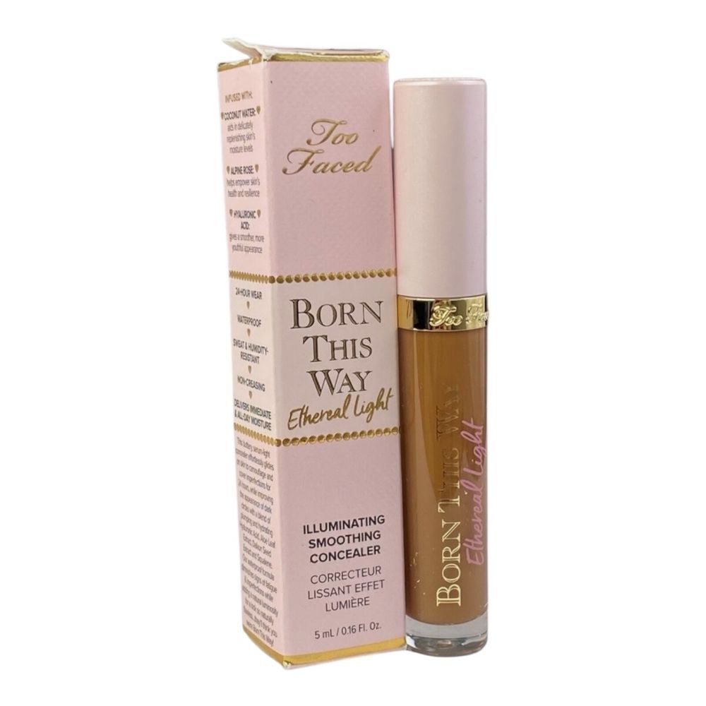 Too Faced Born This Way Ethereal Light Smoothing Concealer Hot Cocoa NIB